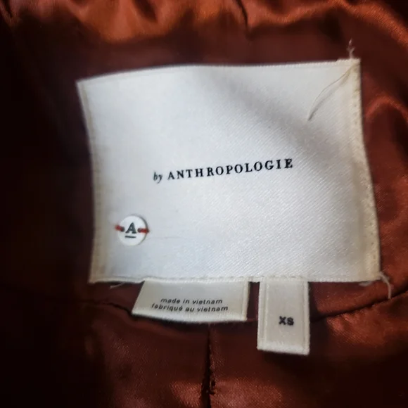 Anthropologie Plaid Teddy Bomber Jacket